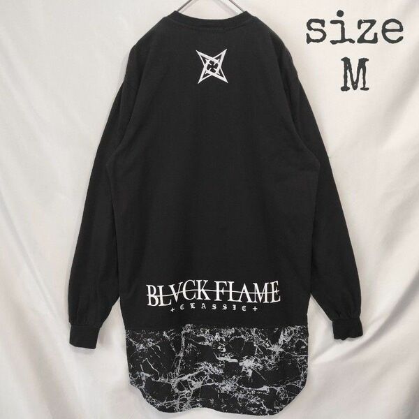 【レア！】ブラックフレイム BLACK FLAME ロング カットソー