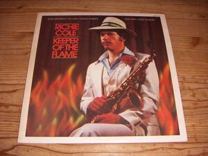 ●即決！LP：RICHIE COLE KEEPER OF THE FLAME キーパー・オブ・ザ・フレイム リッチー・コール