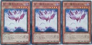 【遊戯王】BF-陽炎のカーム 3枚セット ノーマル モンスター　効果