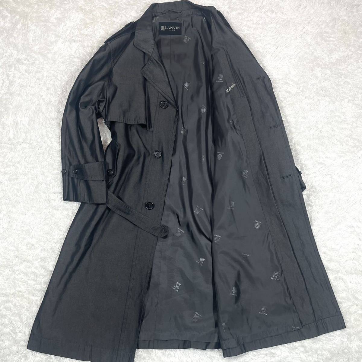 ランバン LANVIN ウールコート 44 人気沸騰 www.perpignan.catholique.fr