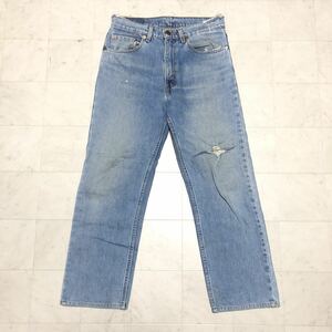 【米国製】90's Levi's 515 リーバイス ジーンズ デニムパンツ 男性用 メンズ w32 古着 AB46