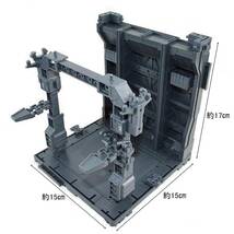 ガンプラ ジオラマ ベース (タイプG) 格納庫 基地 プラモ 展示_画像2