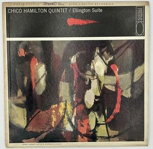 LP盤　CHICO HAMILTON QUINTET Ellington Suite WORLD PACIFIC 輸入盤