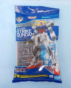 プラモデル 2020年一番くじ 機動戦士ガンダム D賞ENTRY GRADE 1/144 ストライクガンダム ソリッドクリア 未組立 保管品