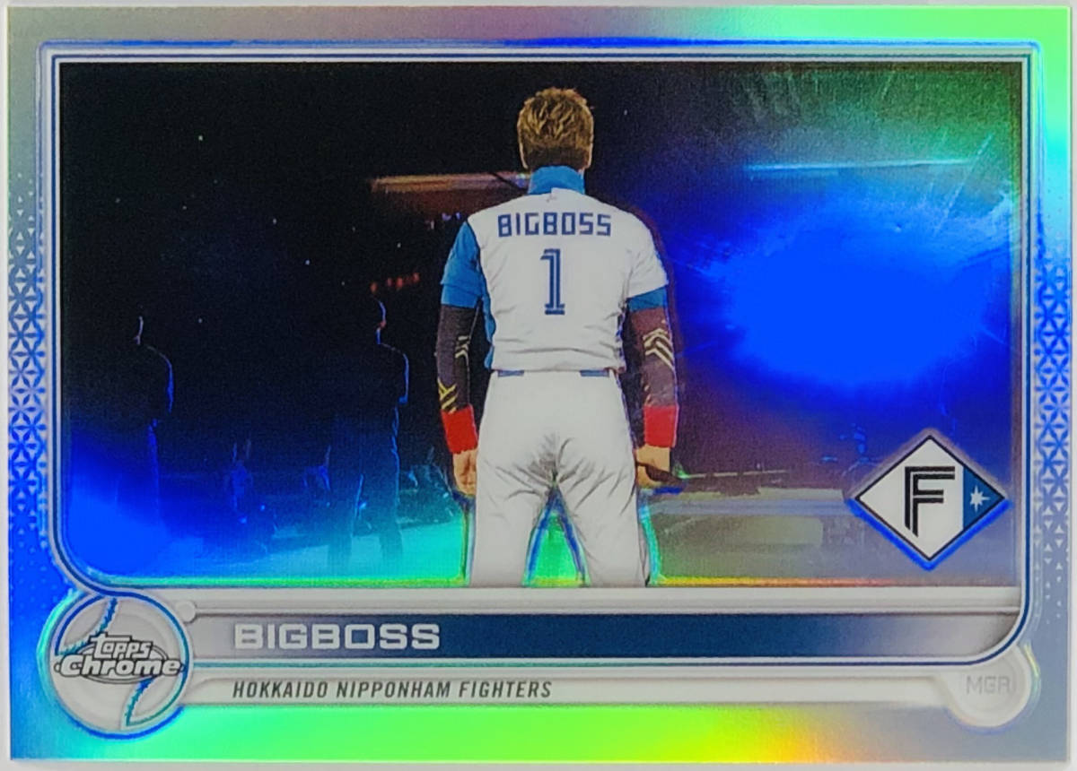 topps 2022 北海道日本ハムファイターズ BIGBOSS パラレルカード 新庄剛志 150枚限定 シリアル BBM EPOCH 以外 