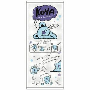 値下げ！新品！丸眞フェイスタオル！BT21！スケッチ！KOYA！公式グッズ♪