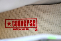 新品未使用 CONVERSE コンバース ALL STAR J HI オールスター J HI 日本製 Japan SPARK 蛍光 生成 定価19250円 送料無料 US9 27.5センチ_画像6