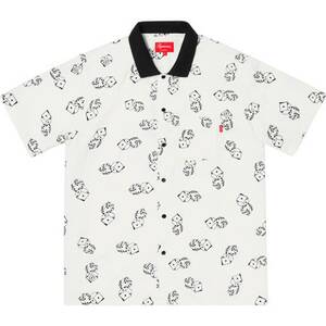 国内正規 新品 19ss Supreme Dice Rayon S/S Shirt 半袖シャツ ホワイト M