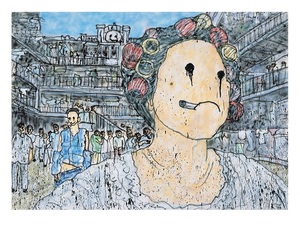 新品 ED300 MADSAKI Kung Fu Hustle Ⅱ(inspired by Stepheen Chow)_P ポスター kaikai kiki カイカイキキ