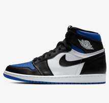 国内正規 新品 NIKE AIR JORDAN 1 RETRO HIGH OG ROYAL TOE ナイキ エアジョーダン1 555088-041 US7.5 25.5cm_画像1