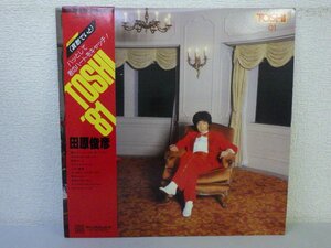 LP レコード 帯 田原俊彦 TOSHI 81 【 E- 】 D8958M