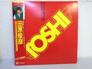 LP レコード 帯 田原俊彦 TOSHI【E+】 E272A