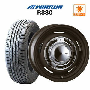 サマータイヤ ホイール 4本セット クリムソン ディーン クロスカントリー WINRUN ウインラン R380 155/65R14