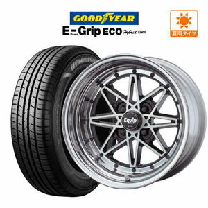 サマータイヤ ホイール 4本セット ワーク エクイップ 03 グッドイヤー エフィシエント グリップ エコ EG01 155/65R14