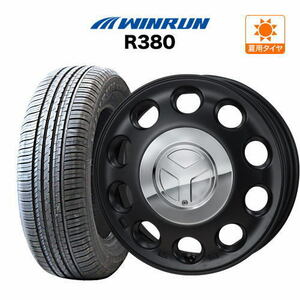 サマータイヤ ホイール 4本セット モンツァ ピエディーノ WINRUN ウインラン R380 155/65R14