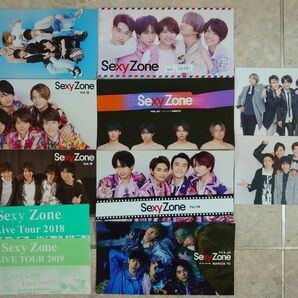 SexyZone セクゾ ファンクラブ会報 vol.16、vol.18～19、vol.26～29 7冊セット バースデーカード他