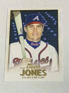 CHIPPER JONES 2018 TOPPS GALLERY #94 BRAVES 即決