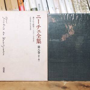 絶版!!名訳!! ニーチェ全集 第1期第8巻 遺された断想〈1876年～1879年末〉白水社 検:カント/プラトン/ヤスパース/バタイユ/ドゥルーズ