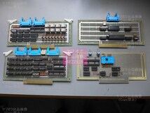 [C10] NEC(日本電気)製の昔のPC拡張ボード【PC-8801用拡張ボード】の製作途中？のジャンク品ｘ4枚_画像1