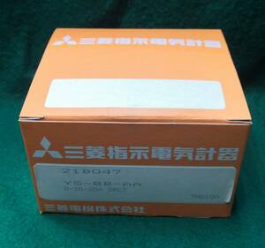  Mitsubishi indication electric meter alternating current 20A model YS-8B-AA 0-20-60ADRCT minute . vessel un- necessary unused boxed postage nationwide equal letter pack post service plus 520 jpy 