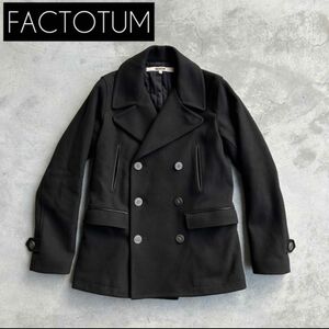 美品 FACTOTUM ファクトタム ピーコート メルトン 日本製 supremeギャルソンSHIPS stussy好きに！