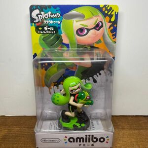 未開封 限定カラー ライムグリーンガール amiibo アミーボ スプラトゥーン