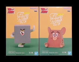 トムとジェリー　Fluffy Puffy 　Funny Art　vol.１　全２種　/　トム　ジェリー
