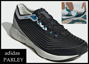 送無 新品 adidas アディダス アディゼロ PARLEY パーレイ M 22AW HQ6594 高機能 ランニング スポーツ シューズ スニーカー 黒 26.0cm ①