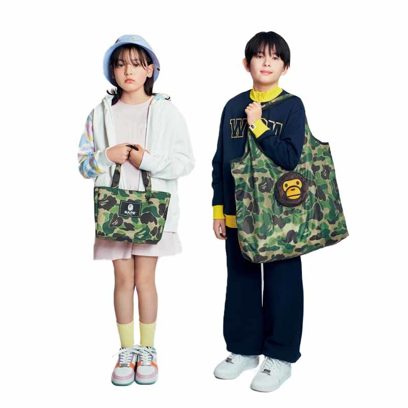 通販 大人気 新品BAPEKIDSベイプキッズダッフルコートオレンジ120子供