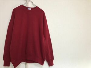 90s00sヴィンテージMADE IN USA アメリカ製ジャージーズ無地エンジスウェットsize XL