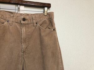 83年1月製ヴィンテージMADE IN USA Levi's リーバイス517-1523コーデュロイパンツ talon42ブーツカットボタン裏539W31実測W80cmL78cm