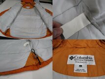 S2904：vintage Columbia コロンビア ジャケット/オレンジ/Women's L レディース ジャンパー マウンテンパーカー ウィンドブレーカー_画像7