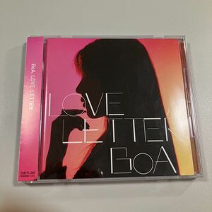 【21-は２】貴重です！　帯付き　BoA CD　LOVE LETTER