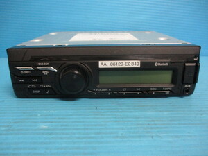  Hino original 1DIN audio 24V RJ9765TA USB/AUX/Bluetooth audio MMC 20 pin coupler 