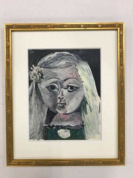 【特価】 ≪ パブロ・ピカソ ≫ エリオグラビュール【銅版画】 LES MENINES ⅩⅦ 1958年 PABLO PICASSO