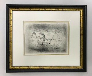 【特価】　≪　　パウル 　クレー 　　≫　　リトグラフ【石版画】　　　LUGANO　　　1945年　　　PAUL　KLEE