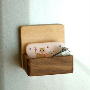  magnet case box tray ornament wall attaching magnet wooden stylish magnet * box 