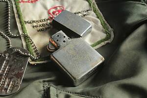 ベトナムZIPPO★　1967 セクシーな裸婦 vzq530