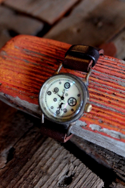 Arty Arty★Handmade art watch New unused★BR SEIKO☆no.014, Analog (quartz type), 2 hands (hour, minutes), others