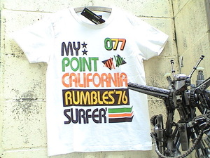 RUMBLES(ランブルズ)★　S/STシャツ新M WH T-16 #[SALE!★大特価