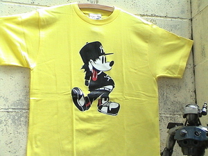 Comical Mouse★　S/STシャツ新M YE T-2/BadBoy!★大特価