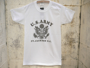 HOUSTON★　MilitaryS/STシャツ新M WH T-16US.ARMY#[SALE!★大特価