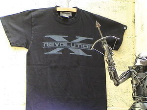 BBBWrestling★　S/SＴシャツ新XL BK T-5[REVOLUTION X]#[SALE!