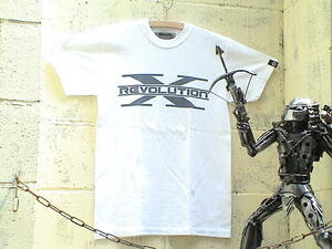 BBBWrestling★　S/SＴシャツ新M WH T-5[REVOLUTION X]#[SALE!