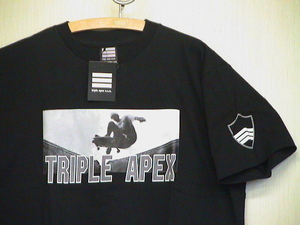 triple apex usa(トリプルエイペッ　S/STシャツ新品XL BK タイプ12#[SALE!
