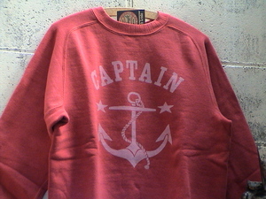 東洋エンタープライズ/WHITESVILLE　スウェットシャツ新L RE[CAPTAIN]★#SALE