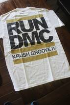 RUN DМC★　S/STシャツ新品Мsize wh×gd デッドストック本物#[SALE!★大特価_画像1