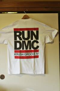 RUN DМC★　S/STシャツ新品XLsize wh×re デッドストック本物#[SALE!★大特価