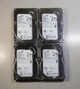 KN3340 【中古品】4個セット Seagate ST500DM002 HDD 500GB