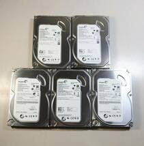 KN3343 【中古品】5個セット Seagate ST500DM002 ST3500418AS ST3500413AS HDD 500GB_画像1